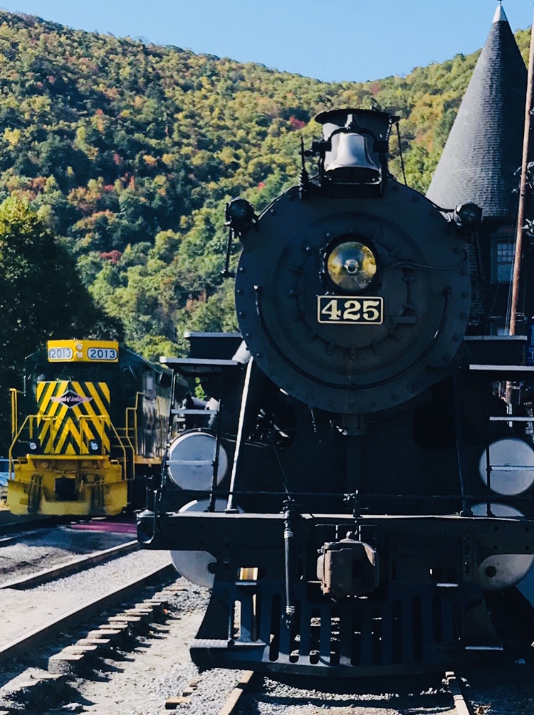 Trains in Jim Thorpe Pennsylvania