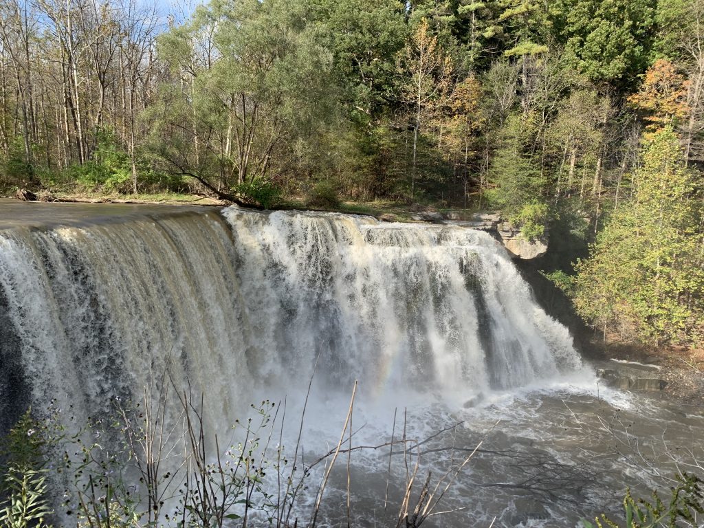 Salmon Creek Falls At Ludlowville Park