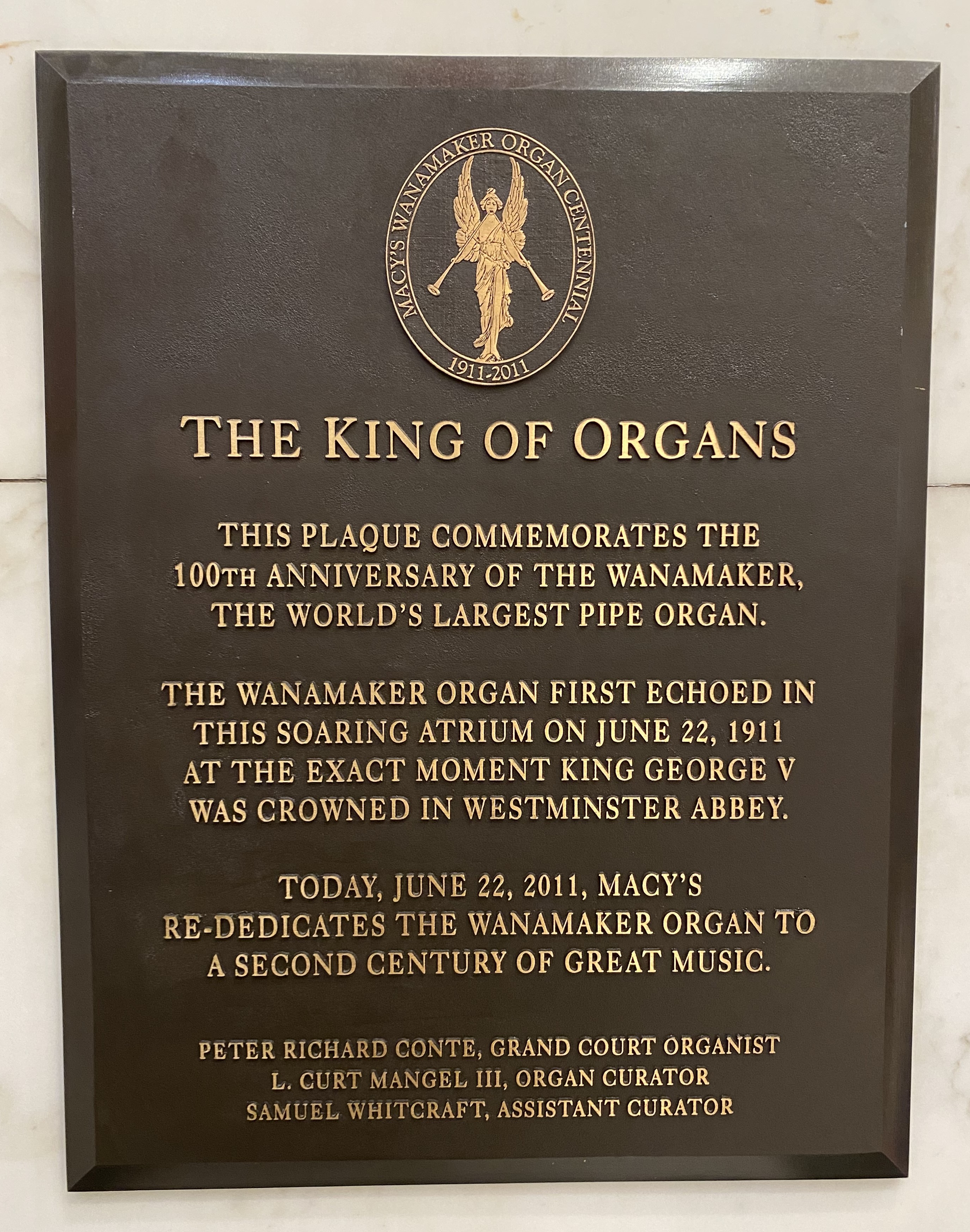 Wanamaker Light Show Philadelphia