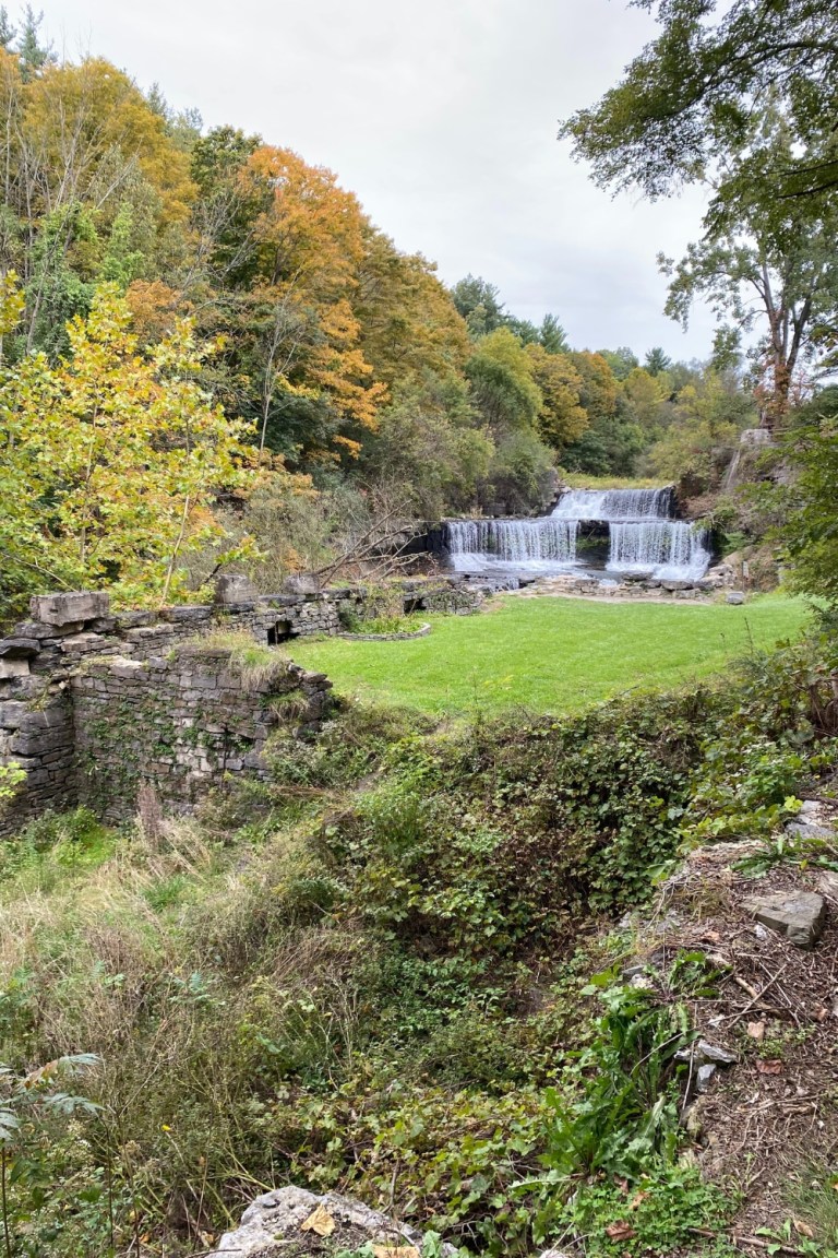 Seneca Mills Falls Keuka Outlet Trail New York Northeast Allie