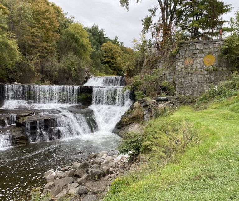 Seneca Mills Falls Keuka Outlet Trail New York Northeast Allie